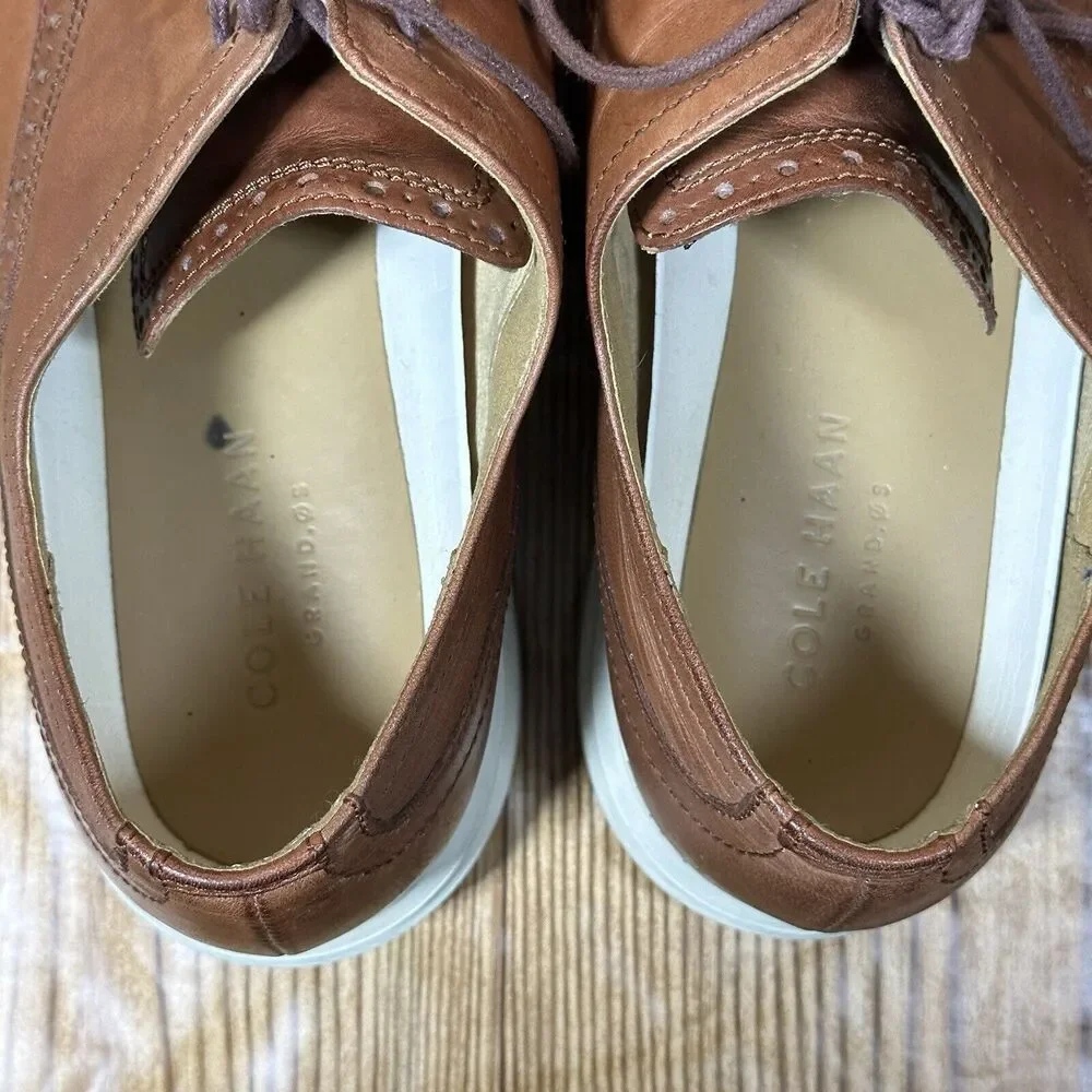 Cole Haan‎ Men's Size 11.5 Original Grand Wingtip Oxford Brown Shoes C20778